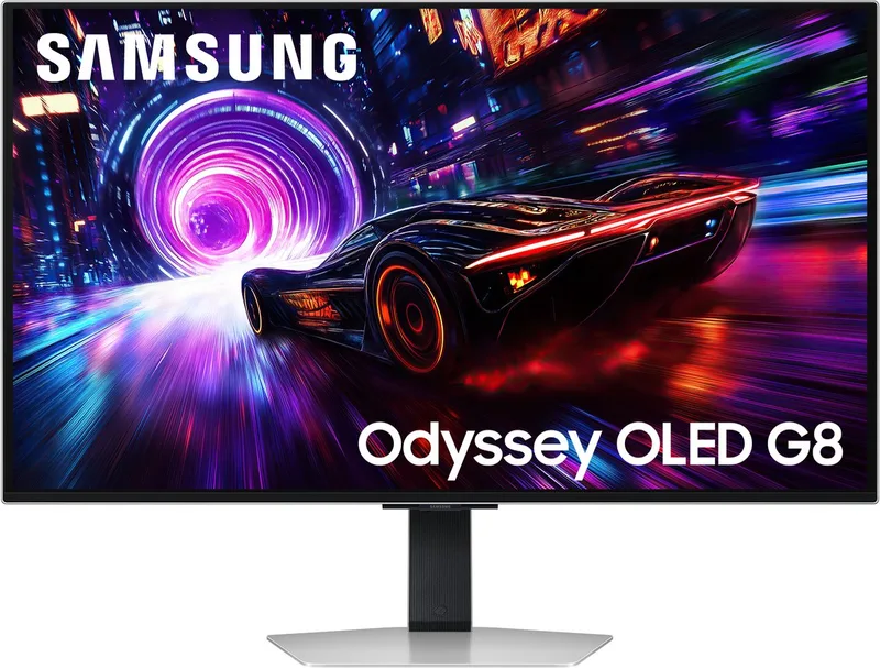 Odyssey OLED G8 LS32FG812SUXEN - 4K OLED Gaming Monitor - 240Hz - 32 Inch de Samsung – jaquette