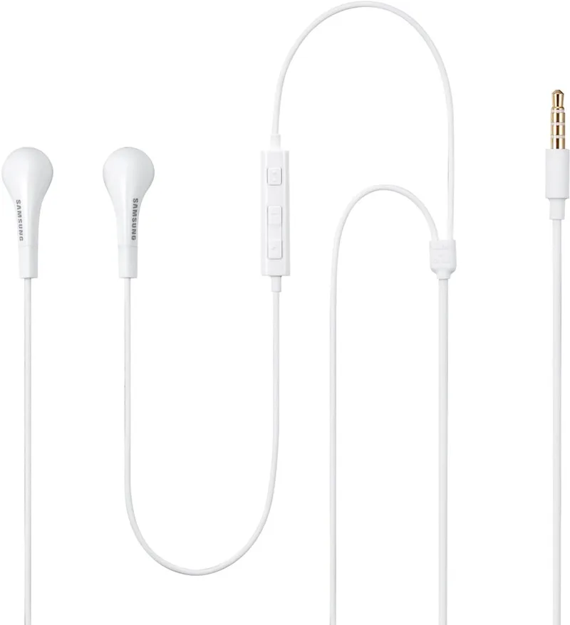 Originele Stereo Headset Oordopjes EHS64 by Samsung, White – cover