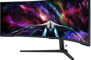 S57CG954NU de Samsung, Blanc – jaquette 1 sur 2