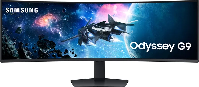 Samsung 49" Odyssey G9 G95C DQHD 240Hz Gaming Monitor by Samsung, Black – cover
