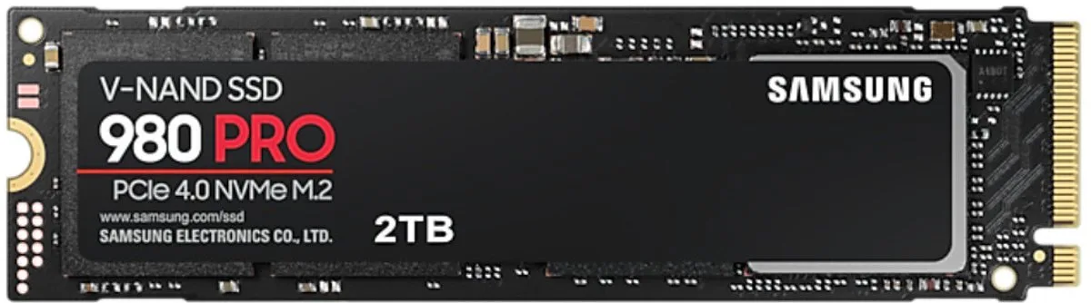 Samsung 980 PRO - Interne SSD - PCIe 4.0 - NVMe M.2 - 2 TB fra Samsung – cover