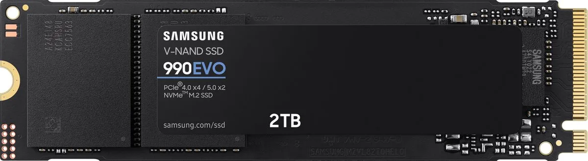 Samsung 990 Evo - Interne SSD - PCIe 4.0 - NVMe 2.0 - 2 TB by Samsung – cover