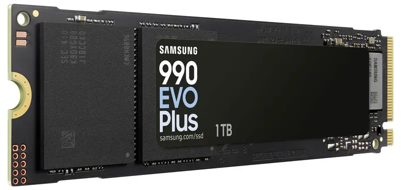 Samsung 990 EVO Plus SSD - 1TB - M.2 2280 - PCIe 4.0 by Samsung, Black – cover 2 of 2