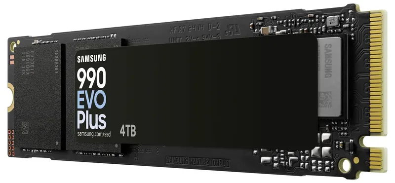 Samsung 990 EVO Plus SSD - 4TB - M.2 2280 - PCIe 4.0 by Samsung, Black – cover