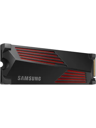 Samsung 990 Pro SSD - 4TB - Met heatsink - M.2 2280 - PCIe 4.0 by Samsung, Black – cover 1 of 2