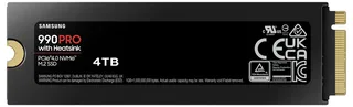 Samsung 990 Pro SSD - 4TB - Met heatsink - M.2 2280 - PCIe 4.0 by Samsung, Black – cover 2 of 2