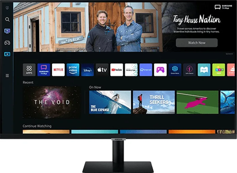 Smart M5 LS27BM500EUXEN - Full HD Smart Monitor - Apple AirPlay - Tizen - Wi-Fi - Bluetooth - 27 Inch by Samsung – cover