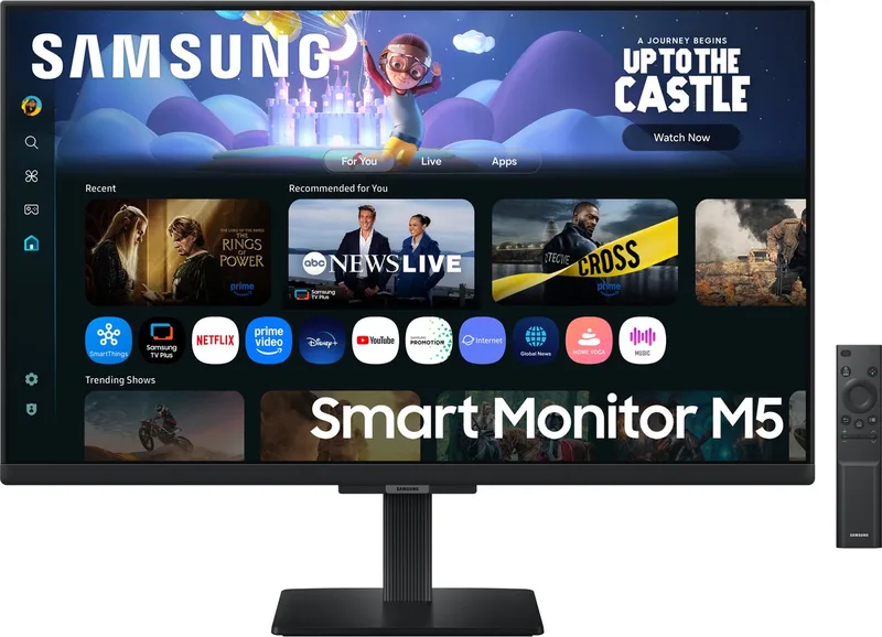 Smart Monitor M5 LS27FM500EUXEN - Full HD Smart Monitor - 27 Inch de Samsung – jaquette
