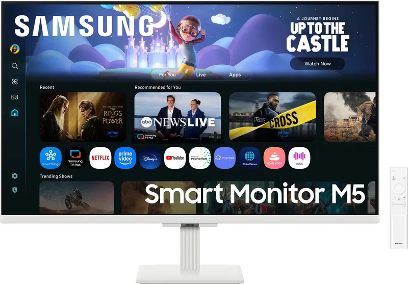 Smart Monitor M5 LS27FM501EUXEN - Full HD Smart Monitor - 27 Inch de Samsung – jaquette