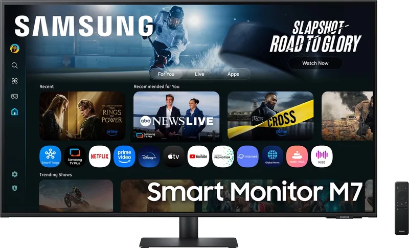 Smart Monitor M7 LS43FM702UUXEN - 4K Smart Monitor - 43 Inch by Samsung – cover