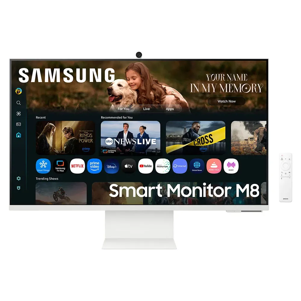 Écran Gaming Smart Monitor M8 M80f 32´´ 4k Va Led de Samsung – jaquette
