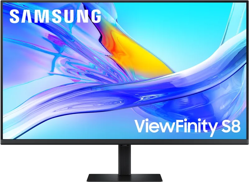 ViewFinity S8 S80UD - LED-Monitor - Met KVM-switch - 37" - 4K UHD - USB-C 90W - VA-paneel - 350 cd/m² - 5 ms - 60 Hz - HDR10 by Samsung, Black – cover