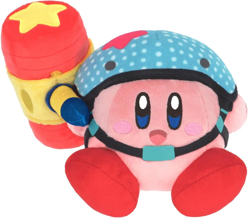 Kirby Pluche - Toy Hammer Kirby by San-ei – cover