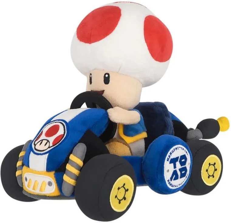 Mario Kart Pluche - Toad by San-ei – cover
