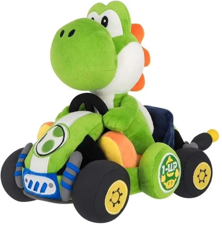 Mario Kart Pluche - Yoshi by San-ei – cover