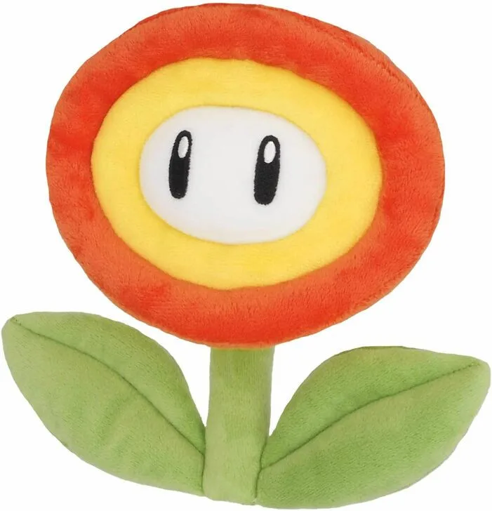 Super Mario Pluche - Fire Flower (San-ei Co) by San-ei – cover