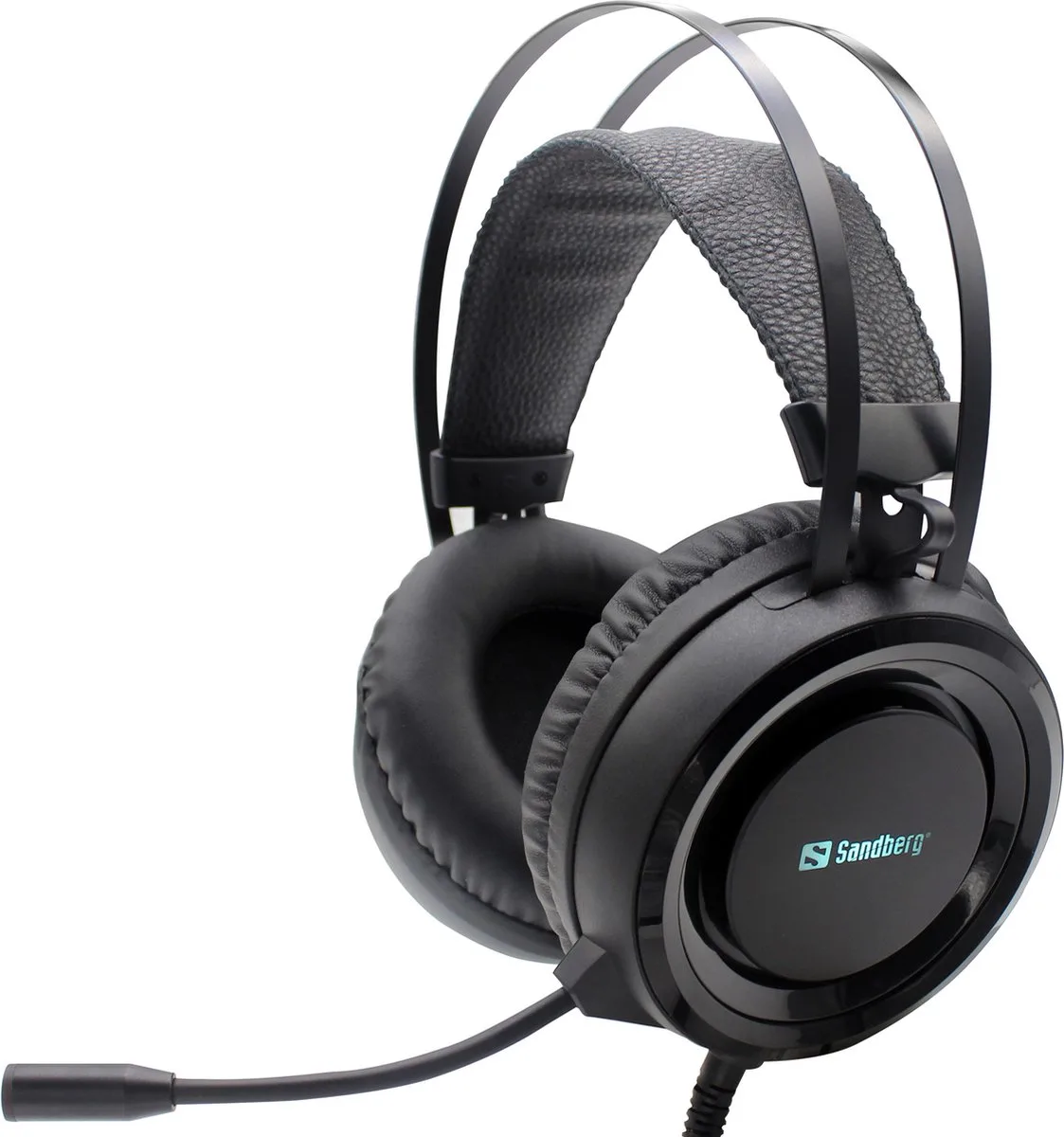 Casque Avec Micro Dominator de Sandberg, Noir – jaquette