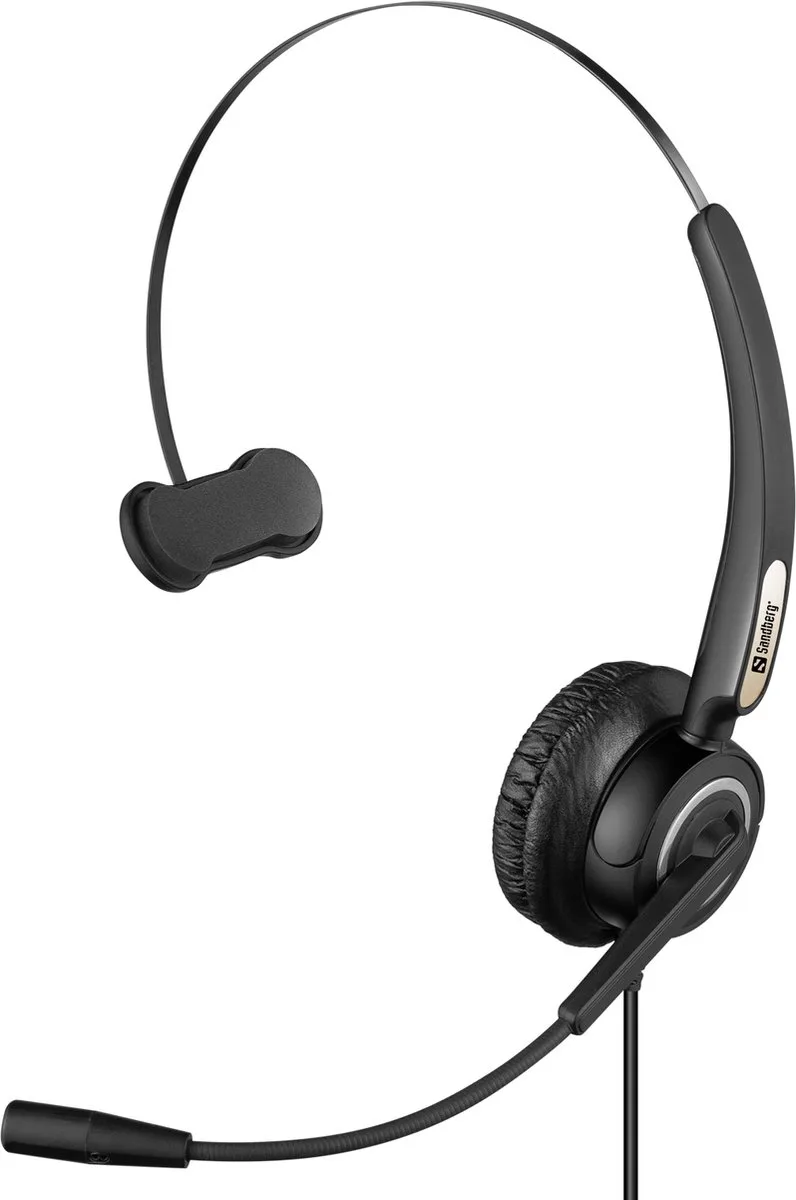 Kantoor Pro - headset fra Sandberg, Sort – cover