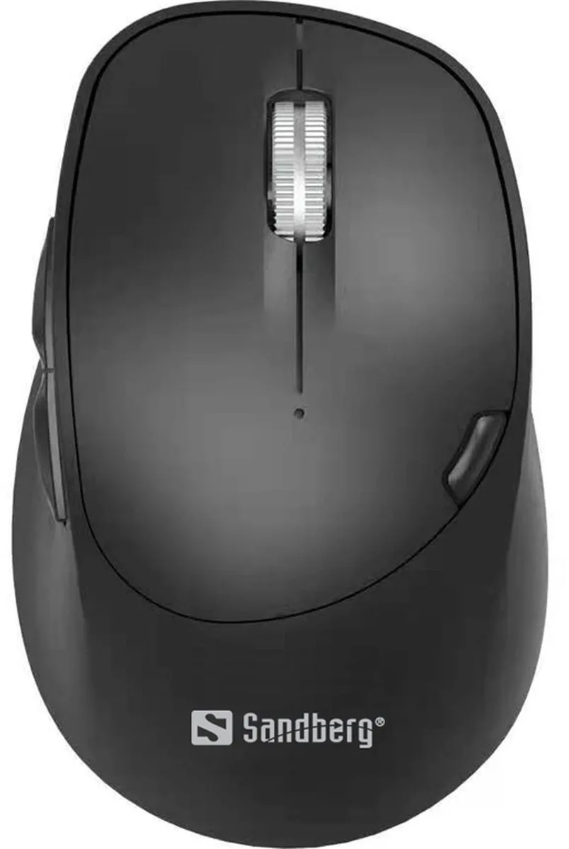 Wireless Mouse Pro Recharge de Sandberg, Noir – jaquette