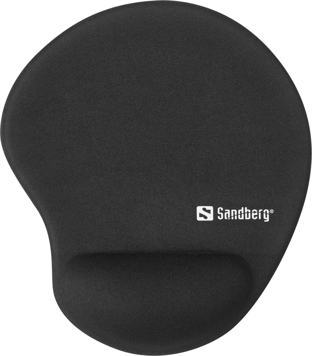 Gel Mousepad Polssteun BULK de Sandberg, Noir – jaquette