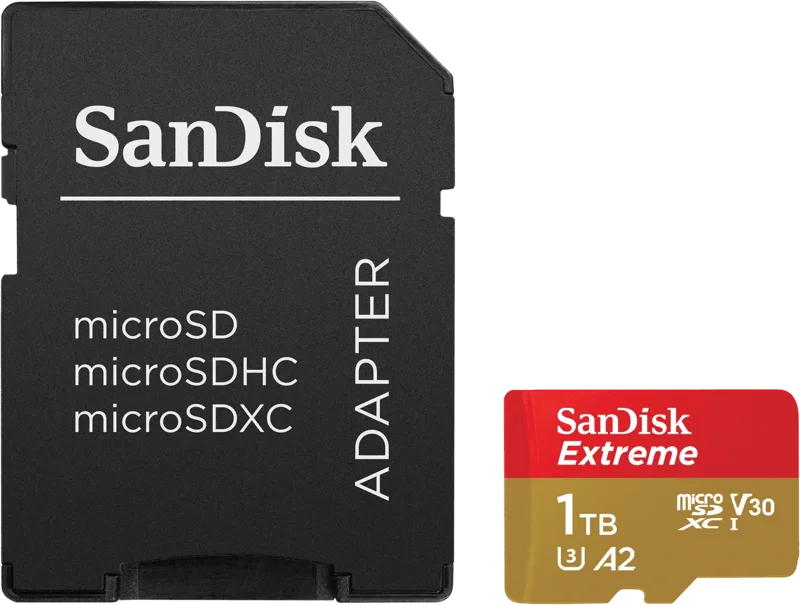 Extreme microSDXC van SanDisk, 1 TB – cover