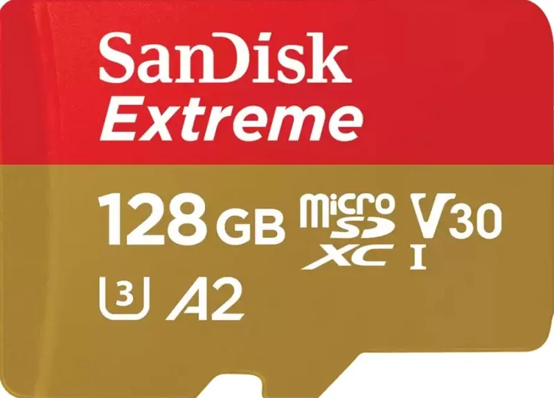 Extreme microSDXC V30 - Flashgeheugenkaart by SanDisk, 128 GB – cover