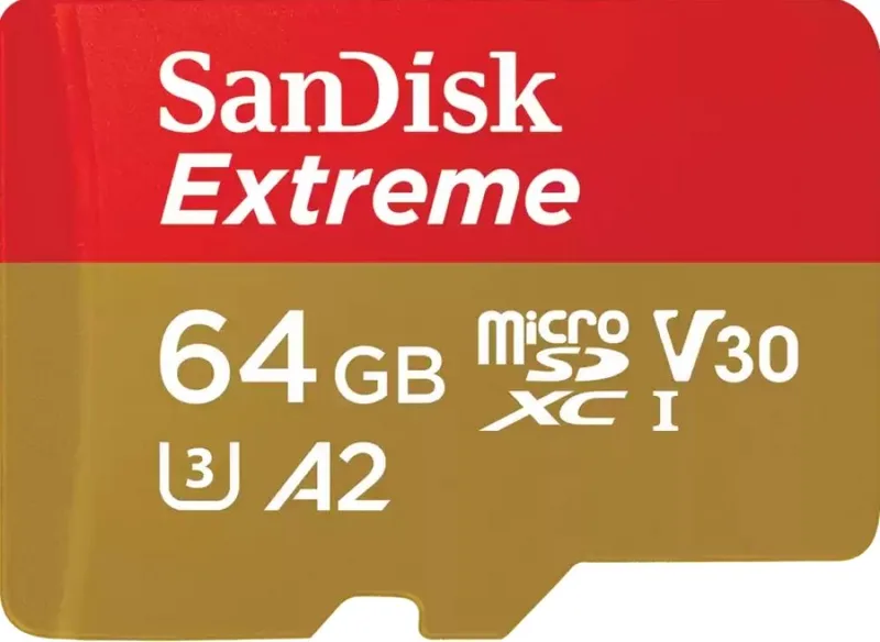 Extreme microSDXC V30 - Flashgeheugenkaart by SanDisk, 64 GB – cover