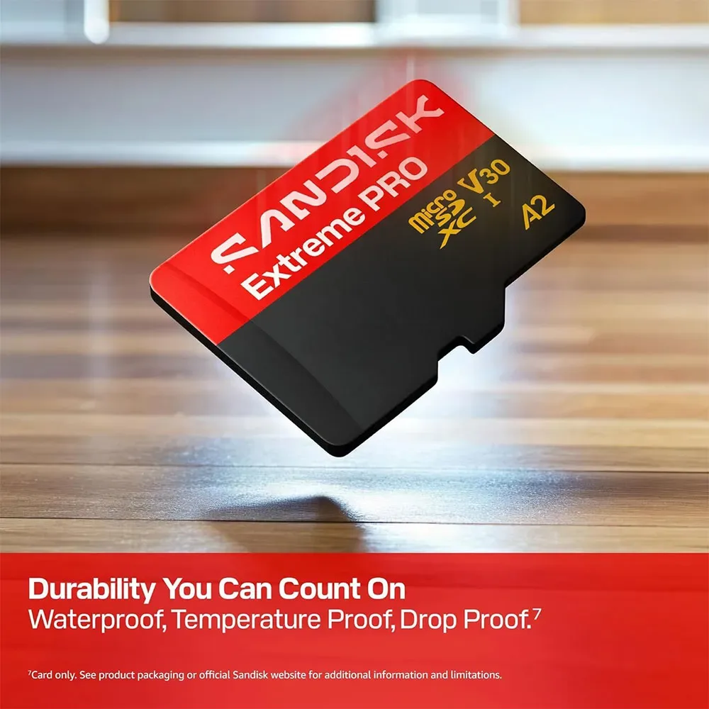 Extreme Pro microSD UHS-I - Flashgeheugenkaart van SanDisk, 128 GB – cover 5 van 6