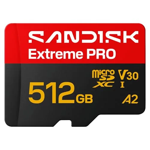 Extreme Pro microSD UHS-I - Flashgeheugenkaart van SanDisk, 512 GB – cover 2 van 2