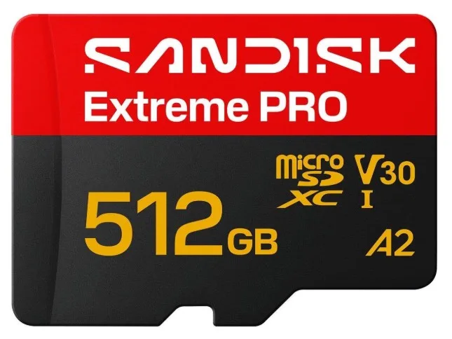 Extreme Pro microSD UHS-I - Flashgeheugenkaart van SanDisk, 512 GB – cover 1 van 2