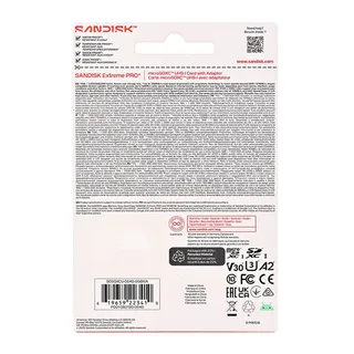 Extreme Pro microSD UHS-I - Flashgeheugenkaart van SanDisk, 64 GB – cover 4 van 5