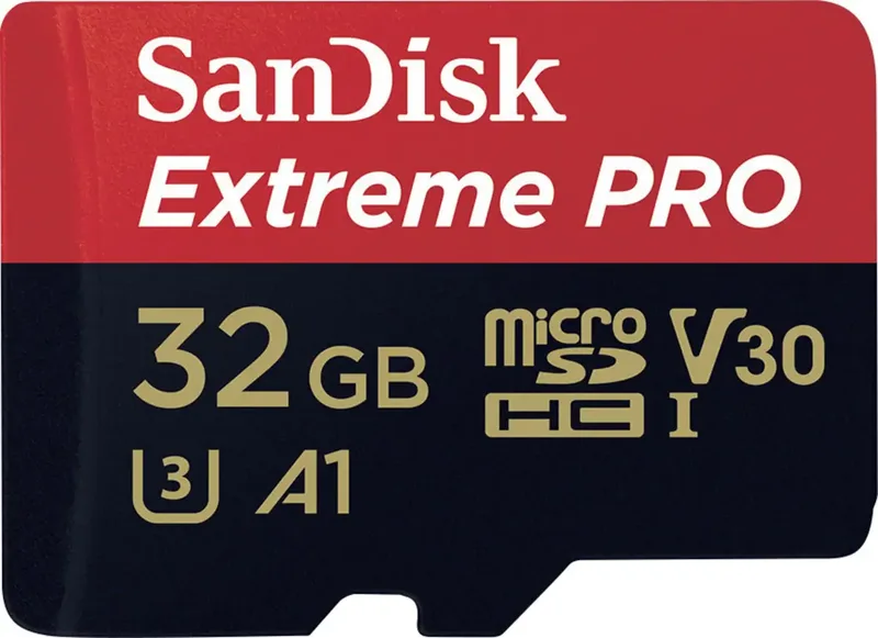 Extreme PRO microSDXC V30 - Flashgeheugenkaart från SanDisk, 32 GB – omslag 2 av 2