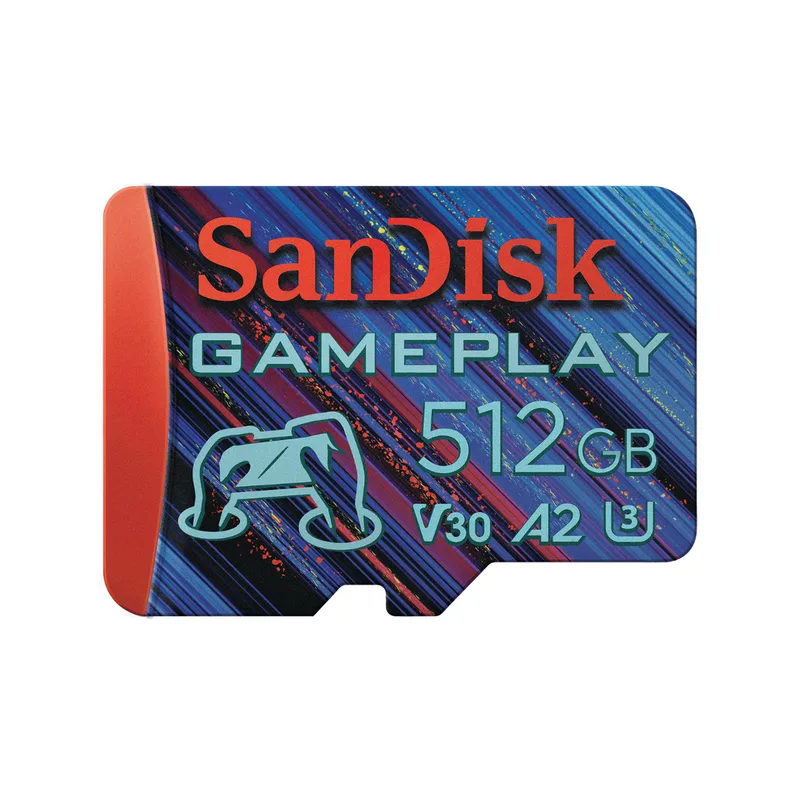 GamePlay microSD cards - Flashgeheugenkaart van SanDisk, 512 GB – cover