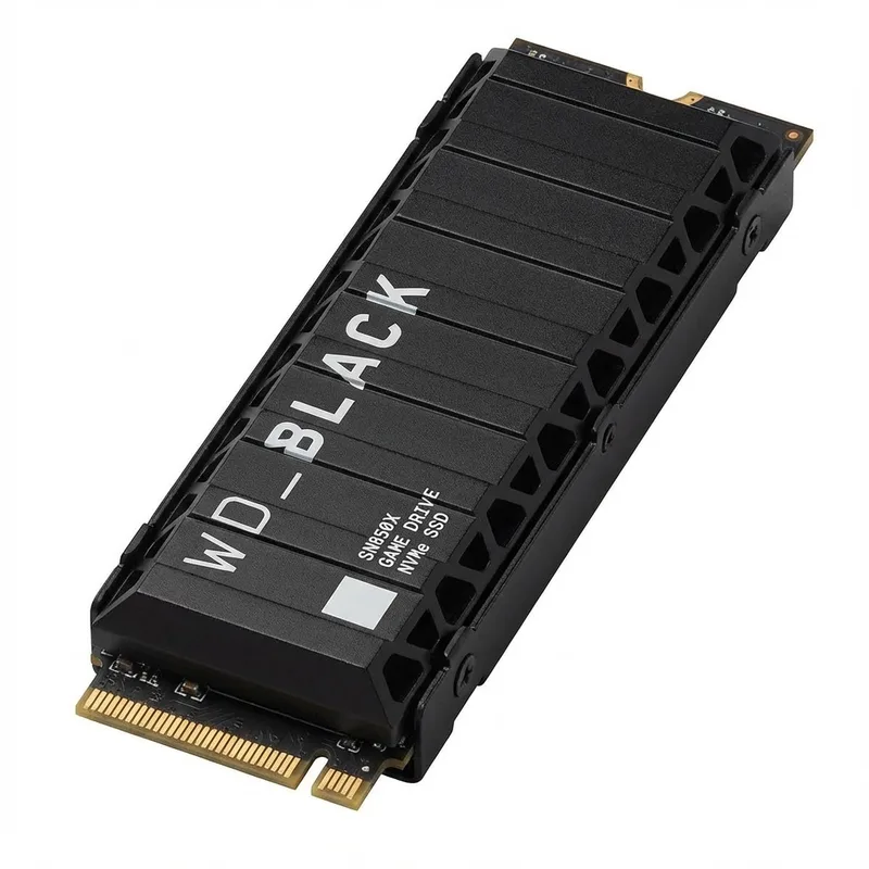M.2 WD_BLACK SN850X NVMe WDBB9H0080BNC 2280 PCIe 4.0 (NVMe) - integrierter Khlkrper by SanDisk, 8 TB – cover