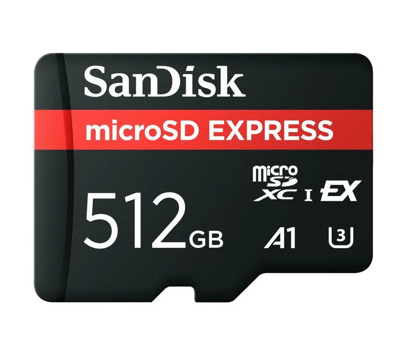 microSDXC Express funktioniert mit Nintendo Switch 2 Speicherkarte UHS-I Class 10) van SanDisk, Zwart, 512 GB – cover