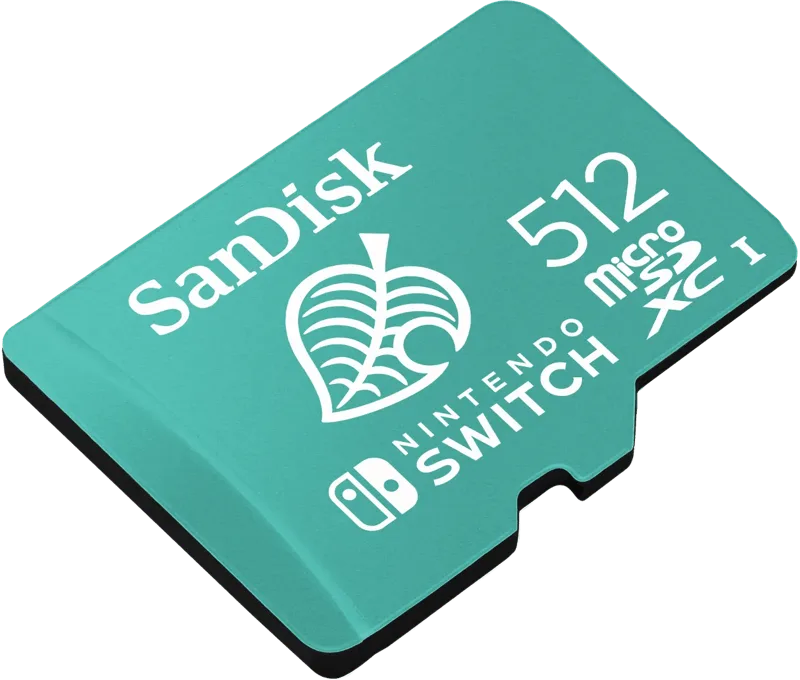 MicroSDXC Extreme Gaming Animal Crossing (Nintendo Licensed) van SanDisk, 512 GB – cover
