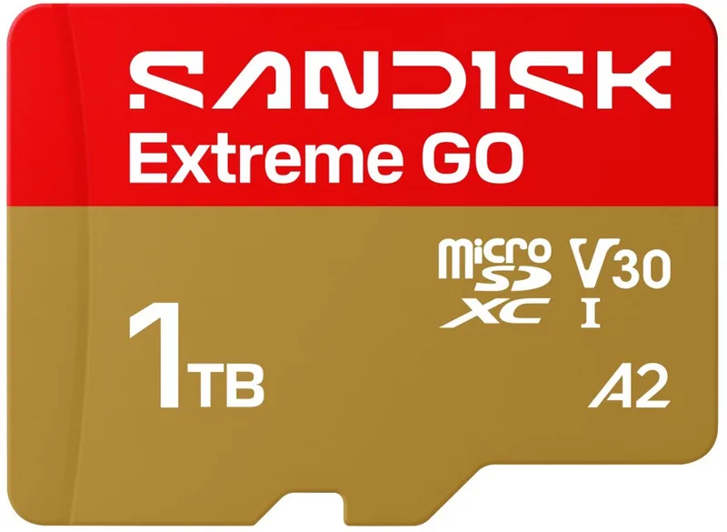 MicroSDXC Extreme GO 240/160MB/s UHS-I- 5K- 4K UHD- U3- V3 van SanDisk, 1 TB – cover