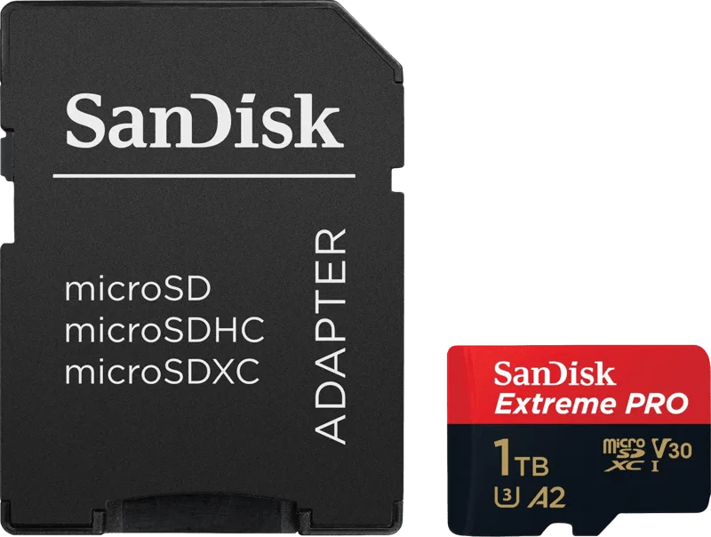 MicroSDXC Extreme Pro 140MB/s by SanDisk, 1 TB – cover