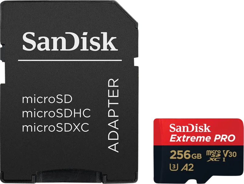 MicroSDXC Extreme Pro 140MB/s van SanDisk, 256 GB – cover