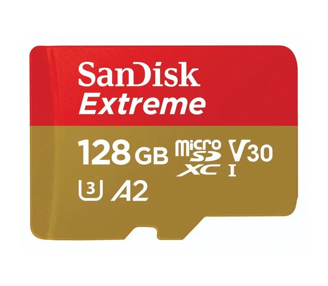microSDXC Extreme Speicherkarte Video Speed Class 30 (V30)/UHS Speed Class 3 (U3)