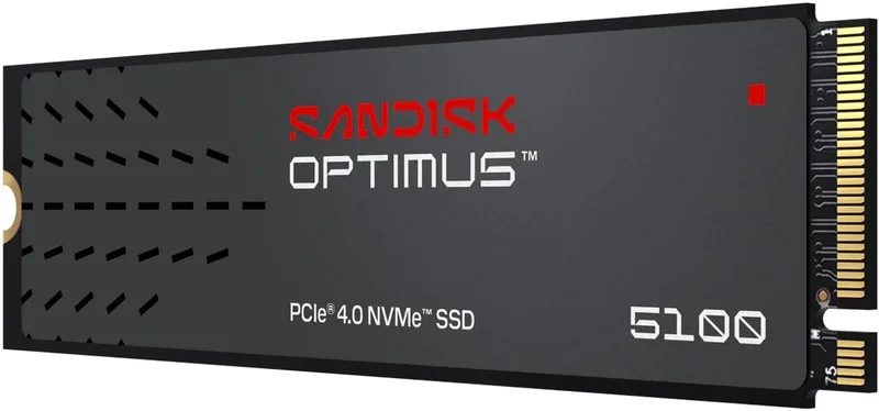 Optimus 5100 - Interne SSD - PCIe 4.0 - NVMe M.2 - 500 GB by SanDisk – cover