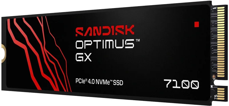 Optimus GX 7100 - Interne SSD - PCIe 4.0 - NVMe M.2 - 4 TB van SanDisk – cover