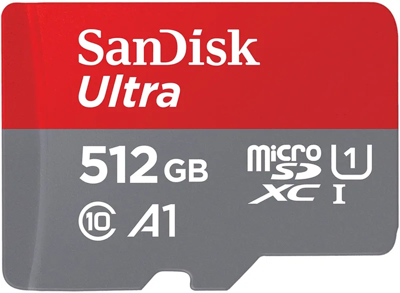 Speicherkarte microSD Memory Card microSD-kaart Class 10 Waterdicht, Schokbestendig van SanDisk, Kleurloos, 512 GB – cover