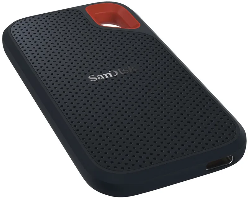 SSD Extreme Portable van SanDisk, Donkerblauw, 500 GB – cover