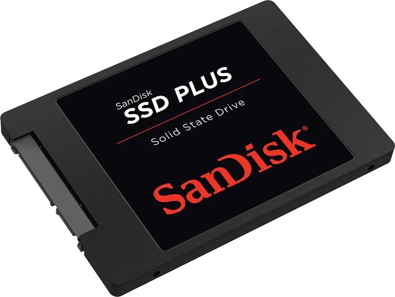 SSD PLUS 2 TB SSD harde schijf (2.5 inch) SATA 6 Gb/s Retail SDSSDA-2T00-G26 by SanDisk – cover
