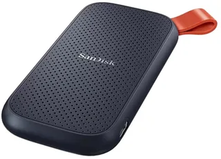 SSD Portable - Externe SSD - 800MB/s - USB 3.2 Gen 2 från SanDisk, Mörkblå, 2 TB – omslag 1 av 2
