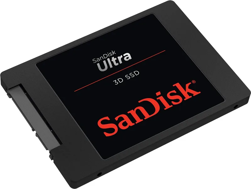Ultra 3D - SSD - 1 TB - intern - 2.5" - SATA 6Gbs by SanDisk, Black – cover
