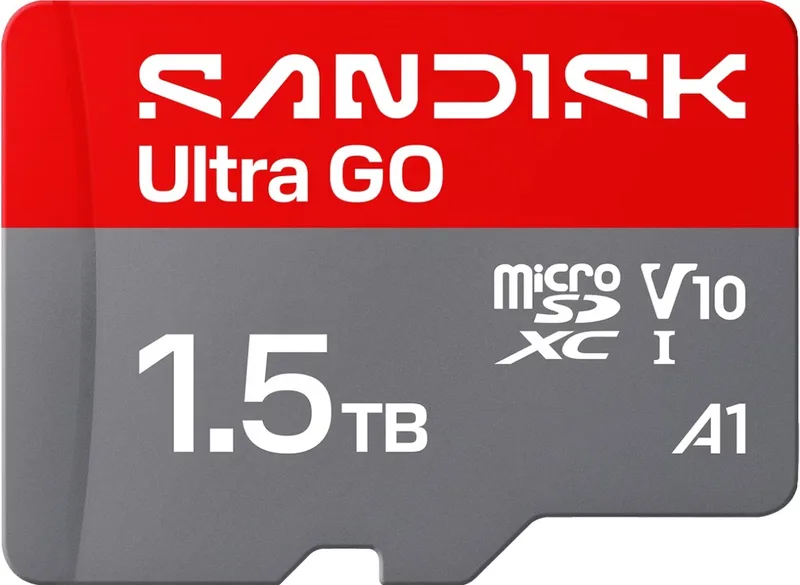 Ultra GO microSD - Flashgeheugenkaart van SanDisk, 1,5 TB – cover