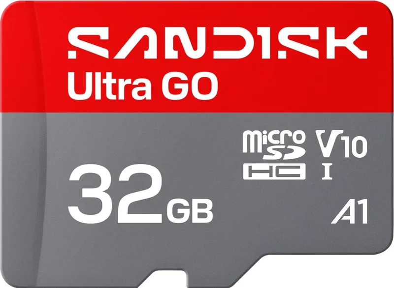Ultra GO microSD - Flashgeheugenkaart van SanDisk, 32 GB – cover