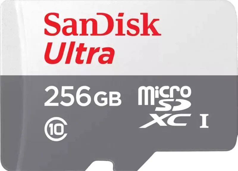 Ultra MicroSDXC - Flashgeheugenkaart by SanDisk, 256 GB – cover